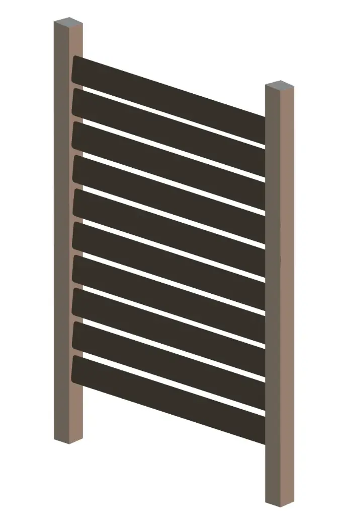 Cubrecontenedor Vermican tabla inclinada