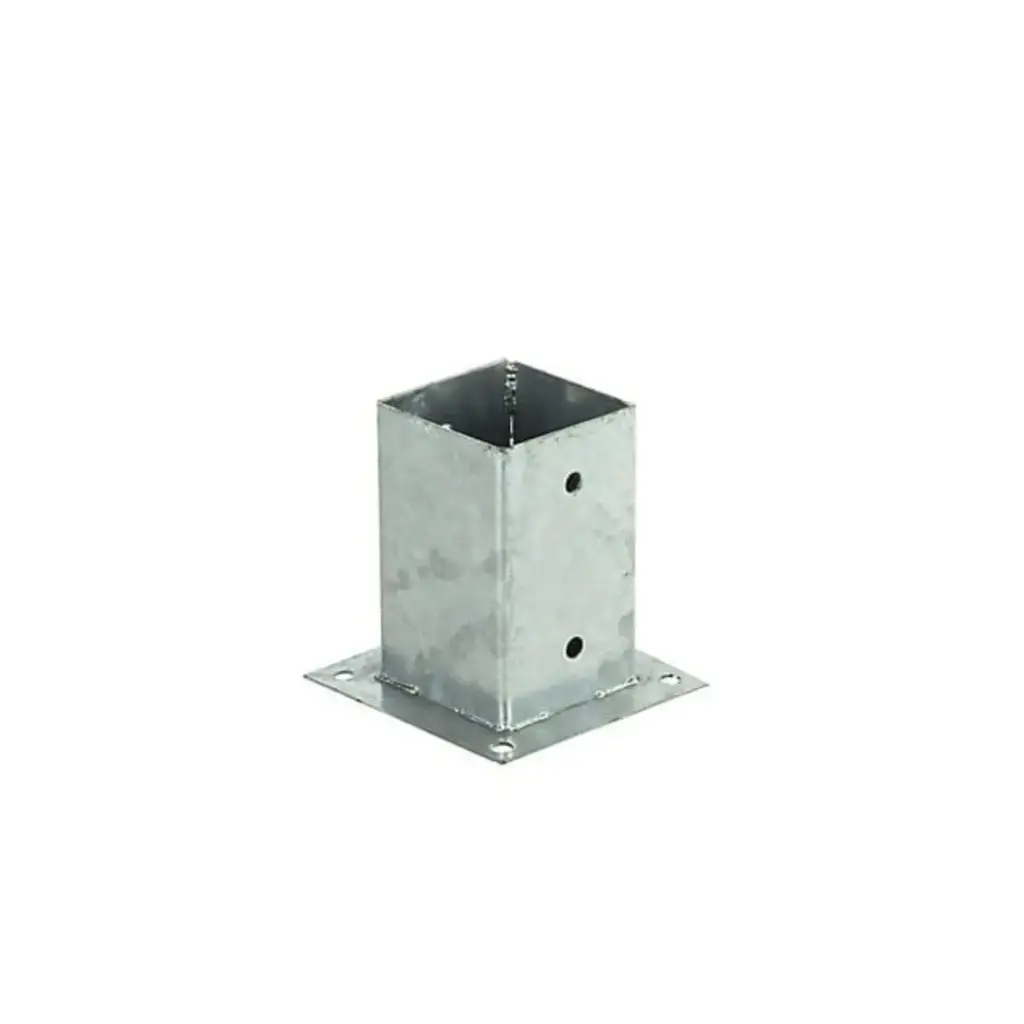 Soporte poste 9x9 cm
