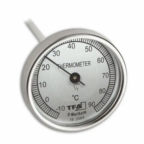 Termómetro analógico Vermican con sonda para compost