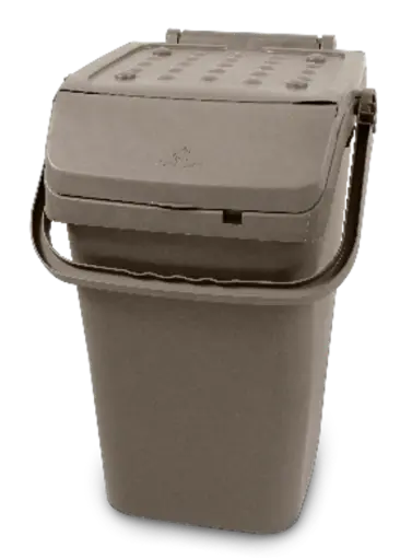 [L-EC2.0-40UT2] CUBO PARA RECOGIDA DE RESIDUOS 40 LT  ECOLOGIC2.0  BIORRESIDUO