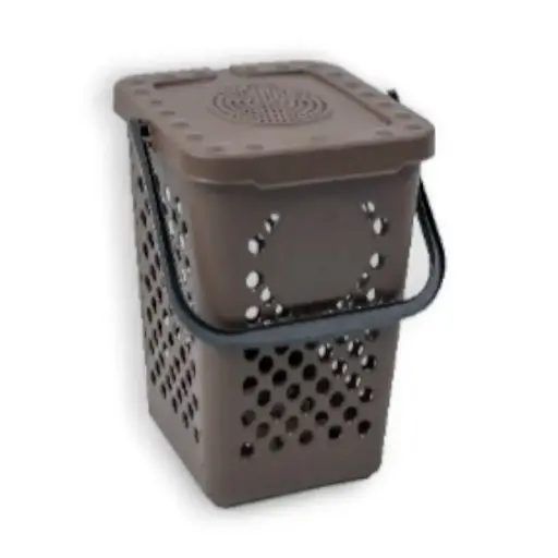 [ECPA10UT2] CUBO AIREADO 10 LT PARA RECOGIDA DE RESIDUOS ORGÁNICOS ECOPLUS  "UT2"  