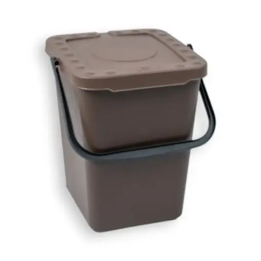 [ECPC10UT2] CUBO CERRADO 10 LT PARA RECOGIDA DE RESIDUOS ORGÁNICOS ECOPLUS "UT2"