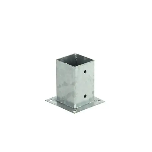 [527jc90] Soporte poste para atornillar de 9 x 9 cm