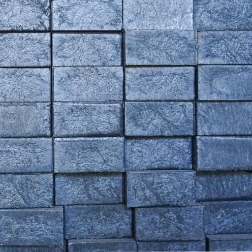 [3001275] Wüüd poste de plástico reciclado 70x70x3900cm marrón